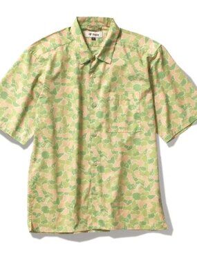 BNWT FoxFire Studio Ghibli Totoro Camoflage Short Sleeve Button Down Shirt